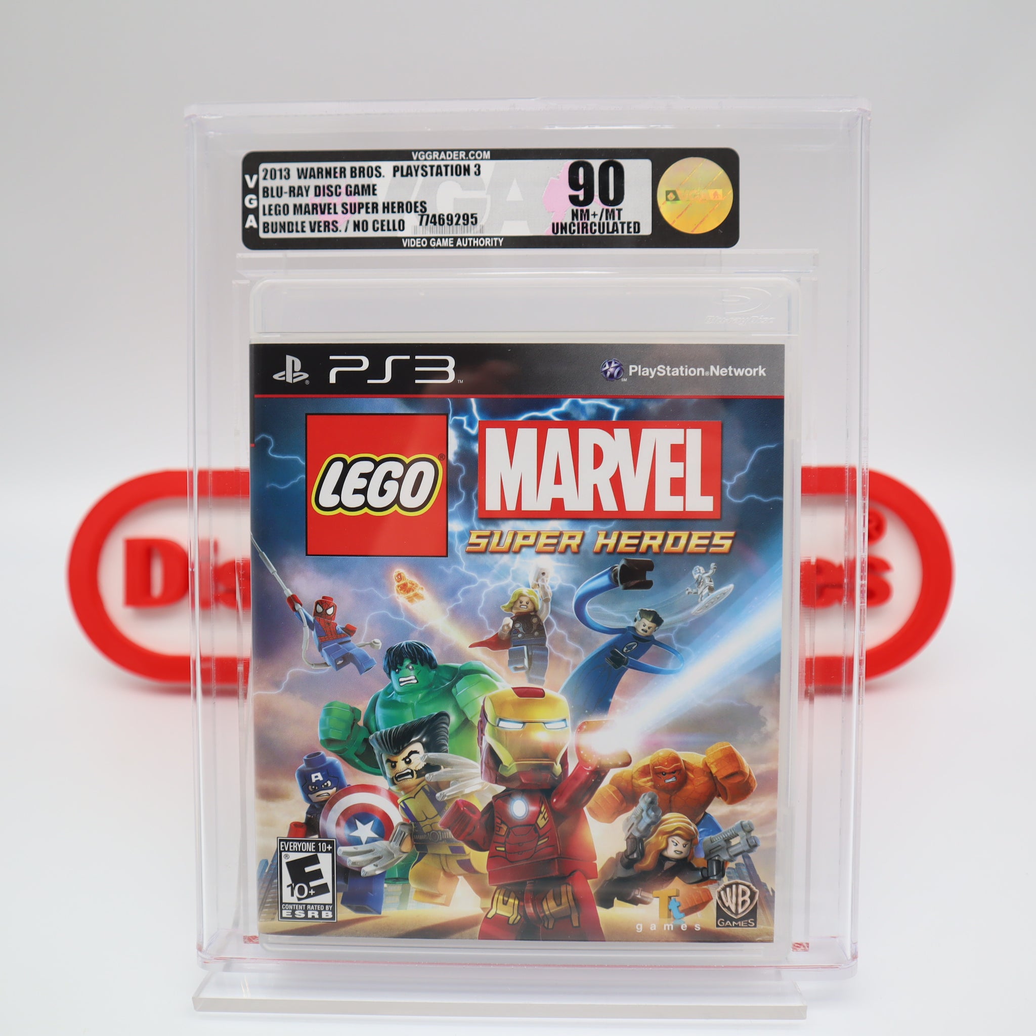 LEGO: MARVEL SUPER HEROES - VGA GRADED 90 MINT GOLD! UNCIRCULATED